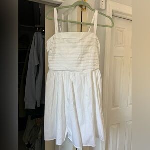 Abercrombie & Fitch White Mini Dress